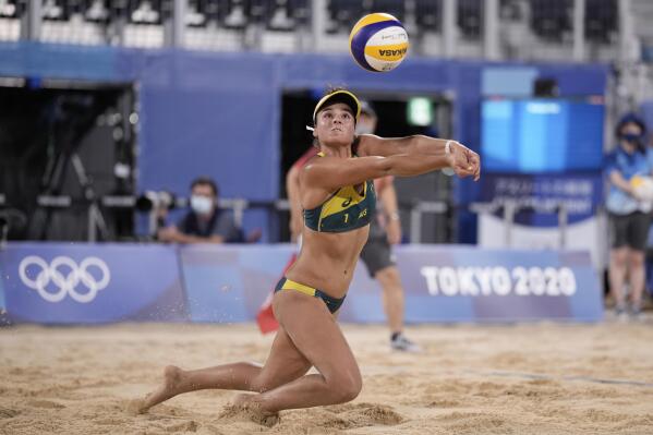 Olympics Latest Women s semifinals set in beach volleyball AP News